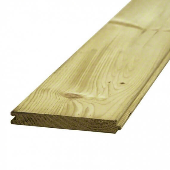 Listone versatile in pino 19x121x2000 mm