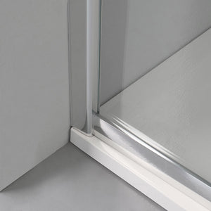 Box doccia semicircolare 80x80 cristallo trasparente