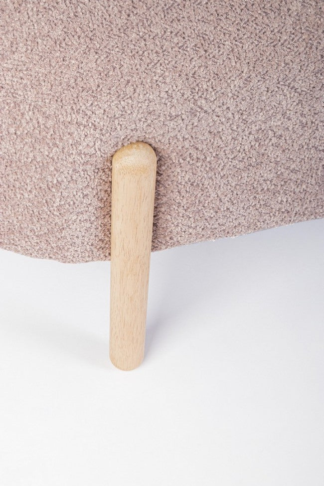 Panca Dayla Rosa Antico 108x41.5x48