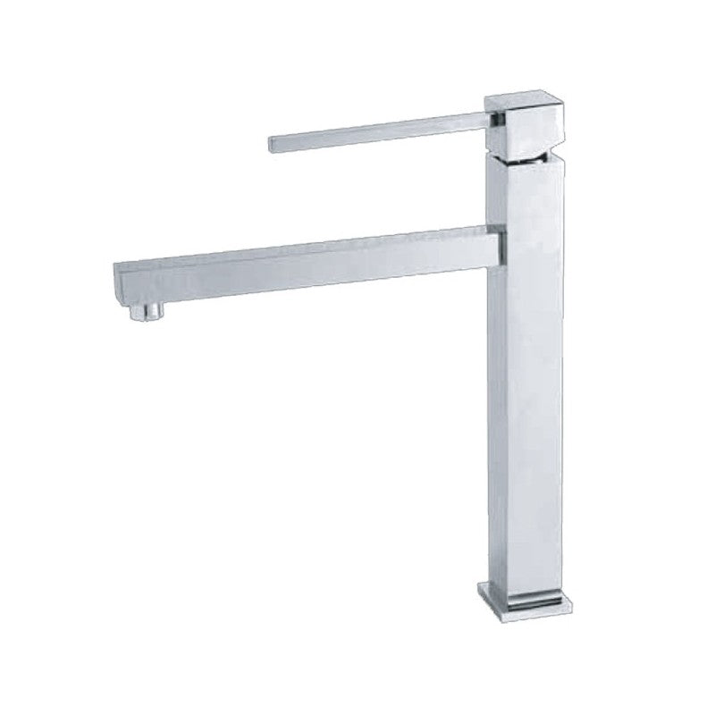 Miscelatore lavabo per bagno finitura cromo h.30x22 cm EFFEZ