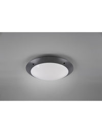 Plafoniera Da Esterno Camaro Antracite IP54 Ø33 cm Trio Lighting