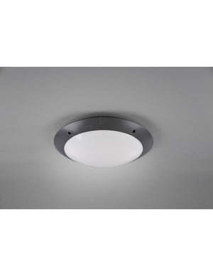 Plafoniera Da Esterno Camaro Antracite IP54 Ø33 cm Trio Lighting