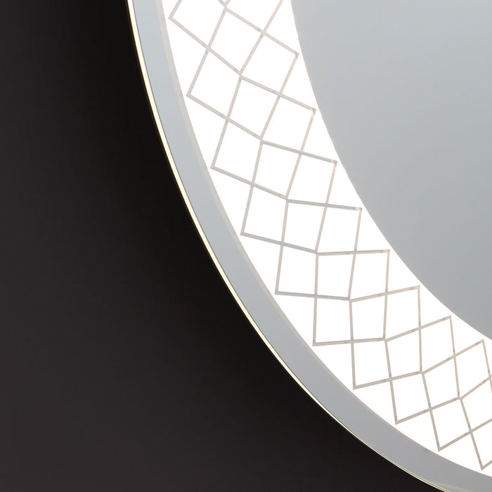 Specchio rotondo 70 cm con led illuminato