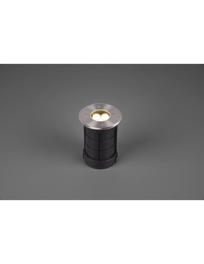 Faretto Led Da Incasso Calpestabile IP65 Nichel Belaja Ø11 cm Trio Lighting
