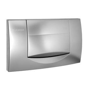 Placca di comando singola cromata