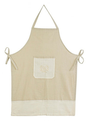 4x Grembiule no a lino 66x87 h