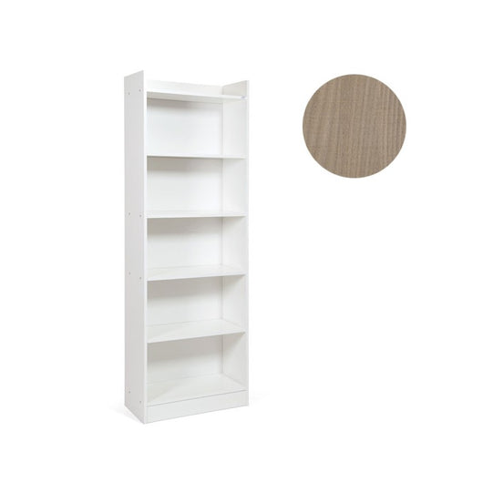 Mobile Libreria colore olmo 6 ripiani h. 180x64x29 cm (ALESSIA)