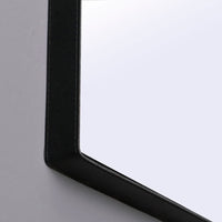 Specchio rettangolare 70x50 con cornice nera