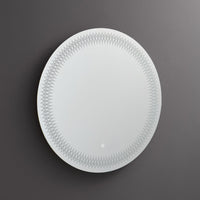 Specchio rotondo 80 cm con led integrato