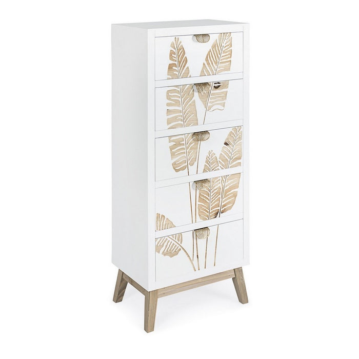 Cassettiera 5 cassetti Folium in legno nobilitato