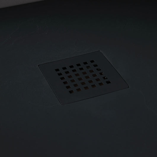 Piatto doccia 90x70 cm in resina antracite