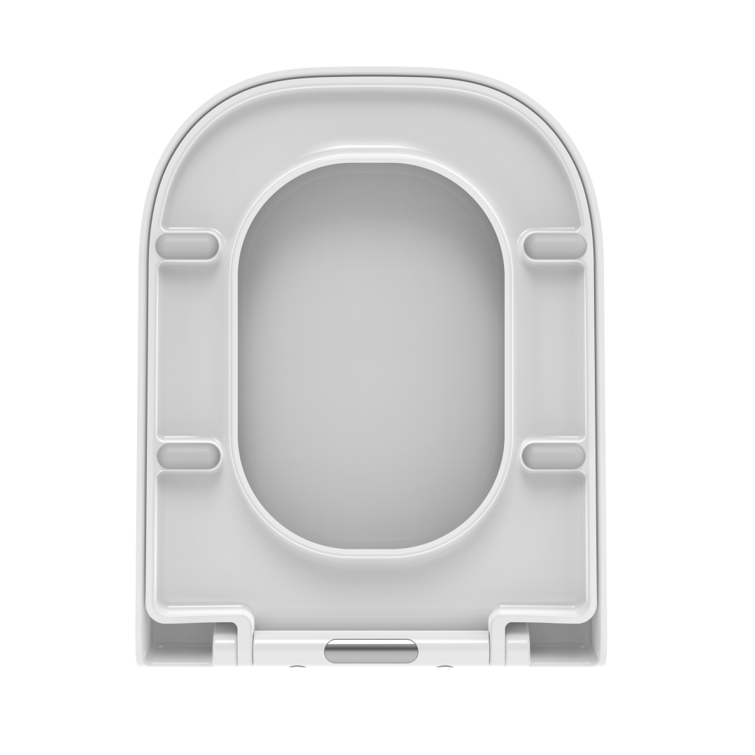 Copri asse wc in termoindurente bianco lucido