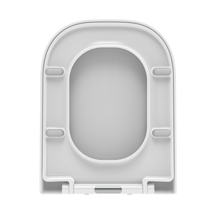 Copri asse wc in termoindurente bianco lucido