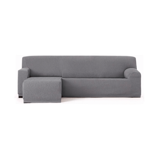 Copridivano Troya elastico penisola sinistra grigio bracciolo corto 250/310 EFFEZ