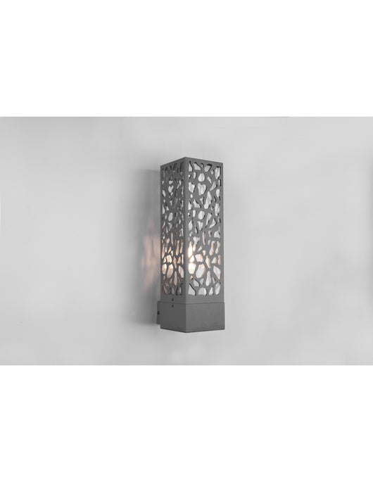 Applique Rettangolare Da Esterno Cooper Antracite IP44 Trio Lighting