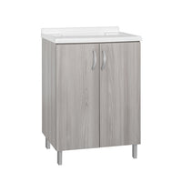 Lavatoio Easy Top in nobilitato Olmo - 60 x 50 cm (2 ante)