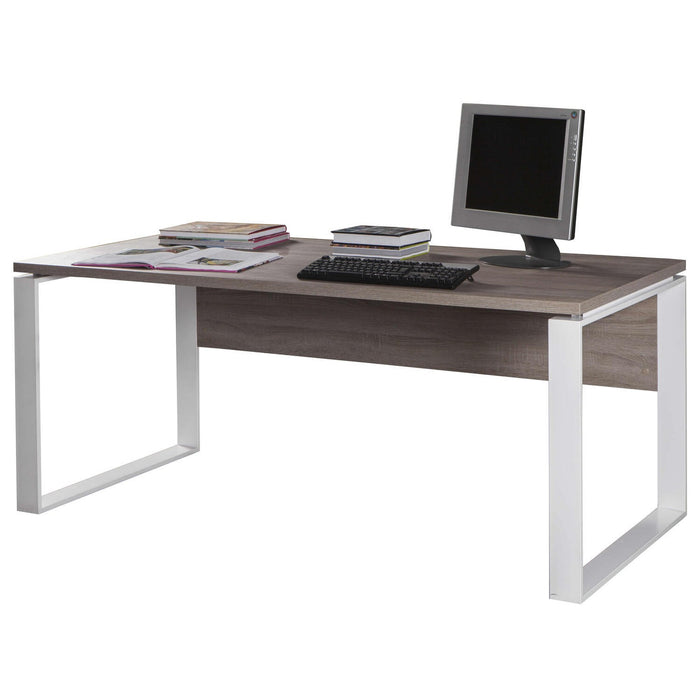 Scrivania con gambe in metallo rovere Sonoma   170 x 80 x 74,5