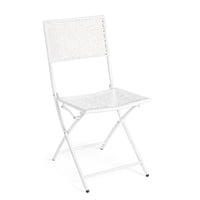 Sedia Pieghevole Wendy Colore Bianco Bizzotto