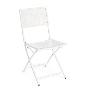 Sedia Pieghevole Wendy Colore Bianco Bizzotto