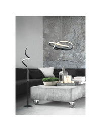 Piantana Led Touch Dimmerabile Course H145 cm Antracite Trio Lighting