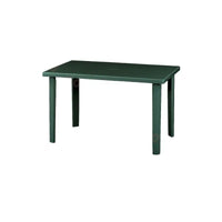 Tavolo in polipropilene verde 120x70xh72 cm