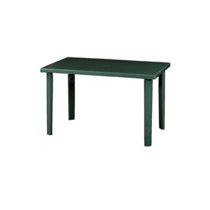 Tavolo in polipropilene verde 120x70xh72 cm