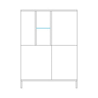 Contenitore 150x110x43 cm