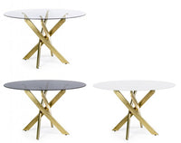 Base tavolo oro D120 x 56a x 56b x 73.5h