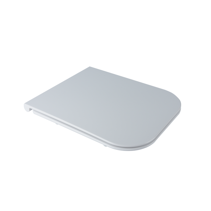 Copriwater in termoidraulico bianco lucido