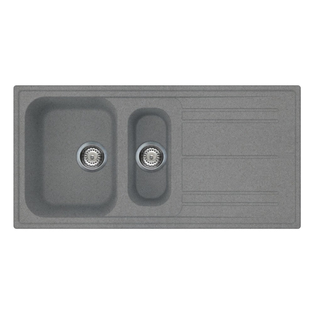 Lavello 100x50 cm 1 + 1/2 vasca