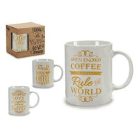 Tazza Mug Oro (7 X 9,5 X 11 Cm)