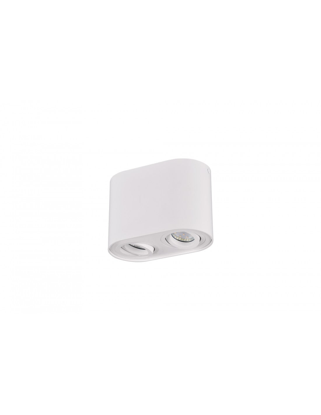 Faretto Soffitto 2 Spot GU10 Orientabili Cookie Bianco Trio Lighting