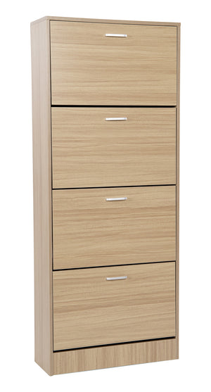 Scarpiera 4 Ante 63X24X155 Marrone