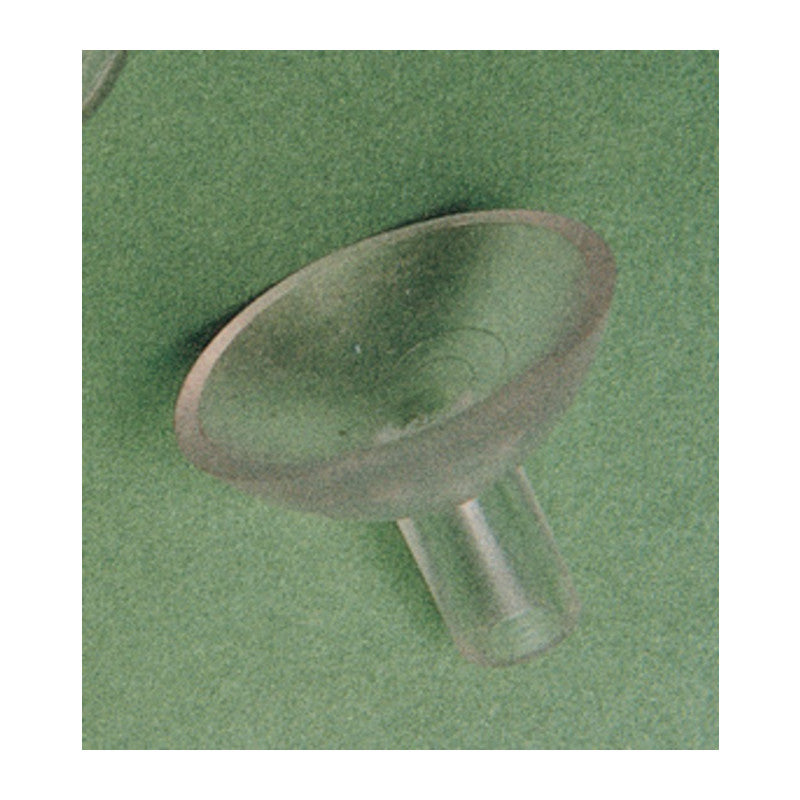 Ventose trasparenti con gambo 20 mm - 10 pz