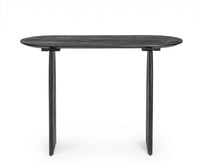 Consolle nera 110x45x76 in legno