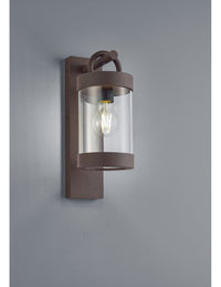 Applique Sambesi Ruggine Con Sensore Crepuscolare IP44 Trio Lighting