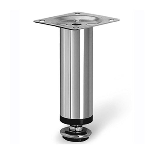 Piedino regolabile ABS 120mm alluminio