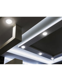 Faretto da Incasso Dolomite 1xGU10 Cromo Con Kristallglas Ø9 cm Trio Lighting