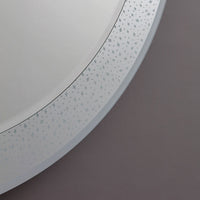 Specchio rotondo 80 cm con illuminazione led