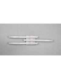 Lampada Soffitto Moderna Bacchette Led 4000k Route Nichel Trio Lighting