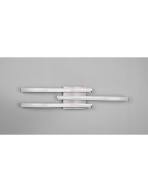 Lampada Soffitto Moderna Bacchette Led 4000k Route Nichel Trio Lighting