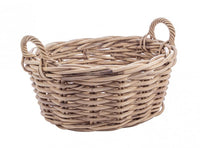 Cesta 2m ovale grigio 59x48x26h