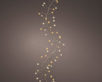 Luci compatte per porte Micro LED con 8 funzioni di effetto sfavillante per esterni 550 cm