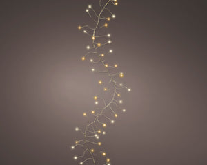 Luci compatte per porte Micro LED con 8 funzioni di effetto sfavillante per esterni 550 cm