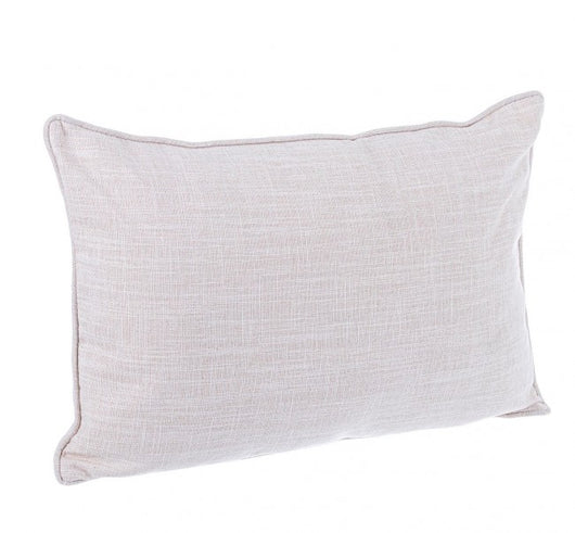 4x Cuscino rettangolare avorio 40x60