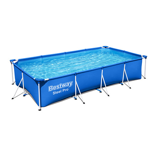 Piscina Fuori Terra Steel Pro Frame Rettangolare