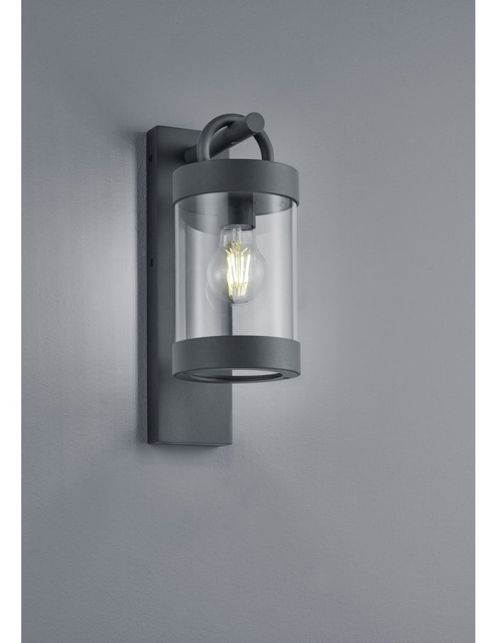 Applique Sambesi Antracite Sensore Crepuscolare IP44 Trio Lighting