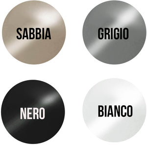 Lavabo da appoggio slim 01 - Nero