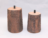 Base tronco effetto legno 30x40 cm, 4 cm