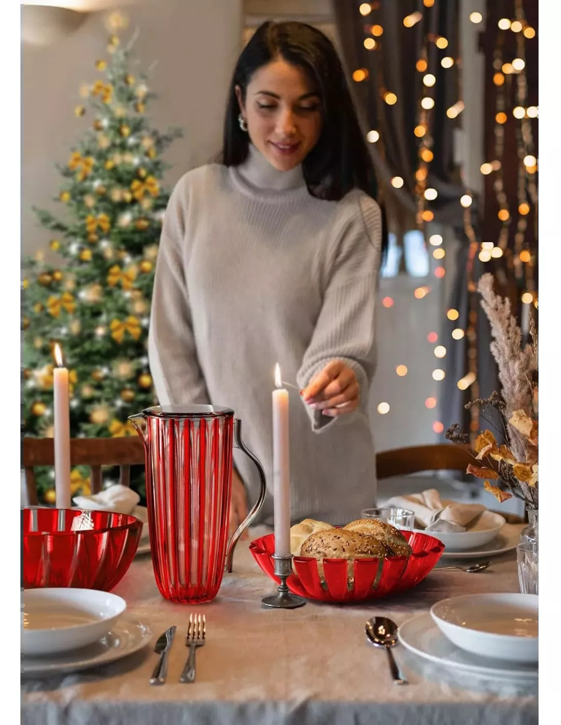 Contenitore XL dolcevita rosso